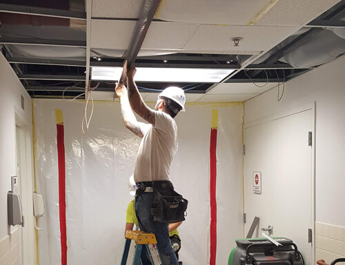 White River Junction, VT – VA Hospital – Multi floor Water Damage Restoration